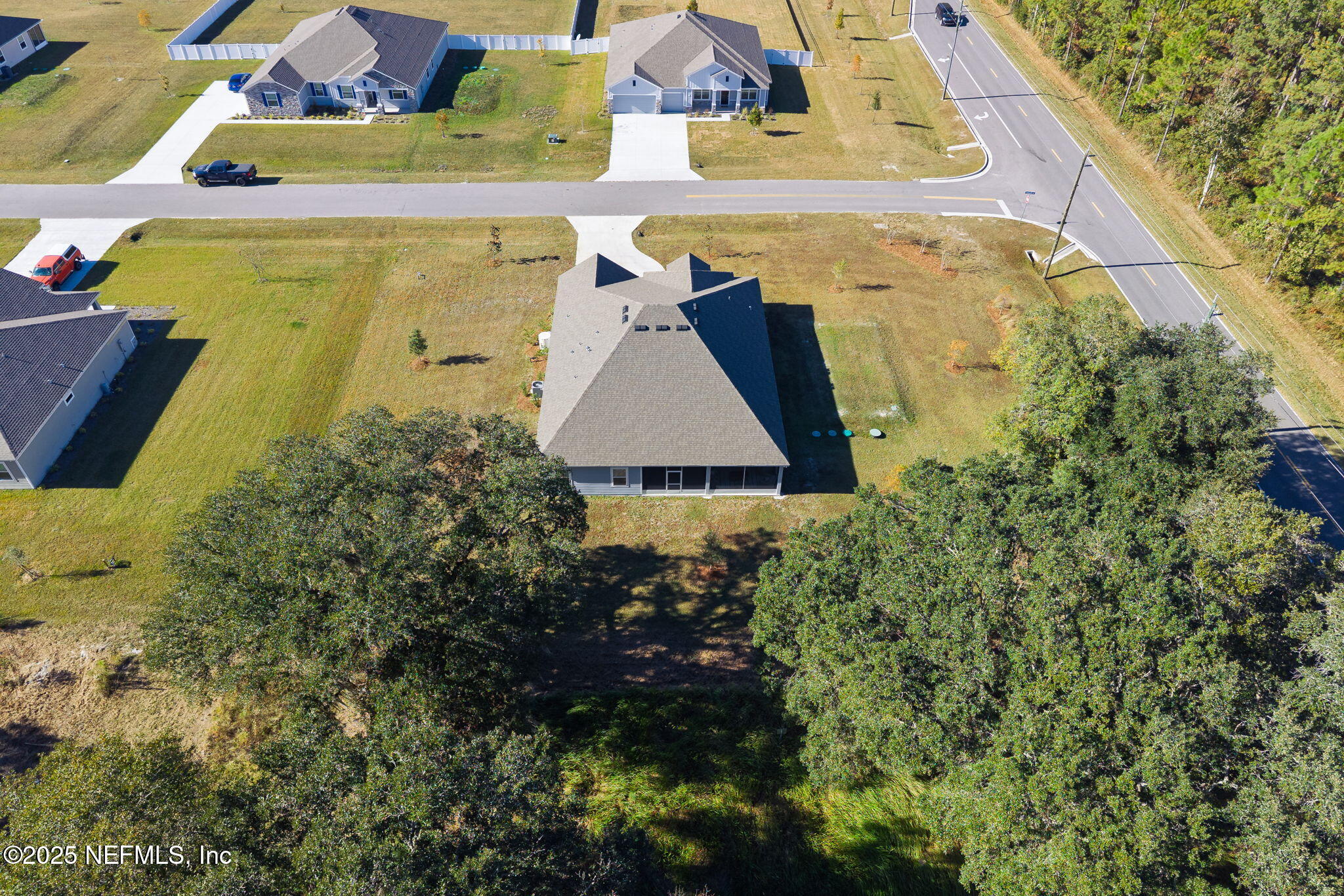 56310 Creekside Way Callahan, FL 32011 - Photo 45 of 47 a aerial view of a house with a yard