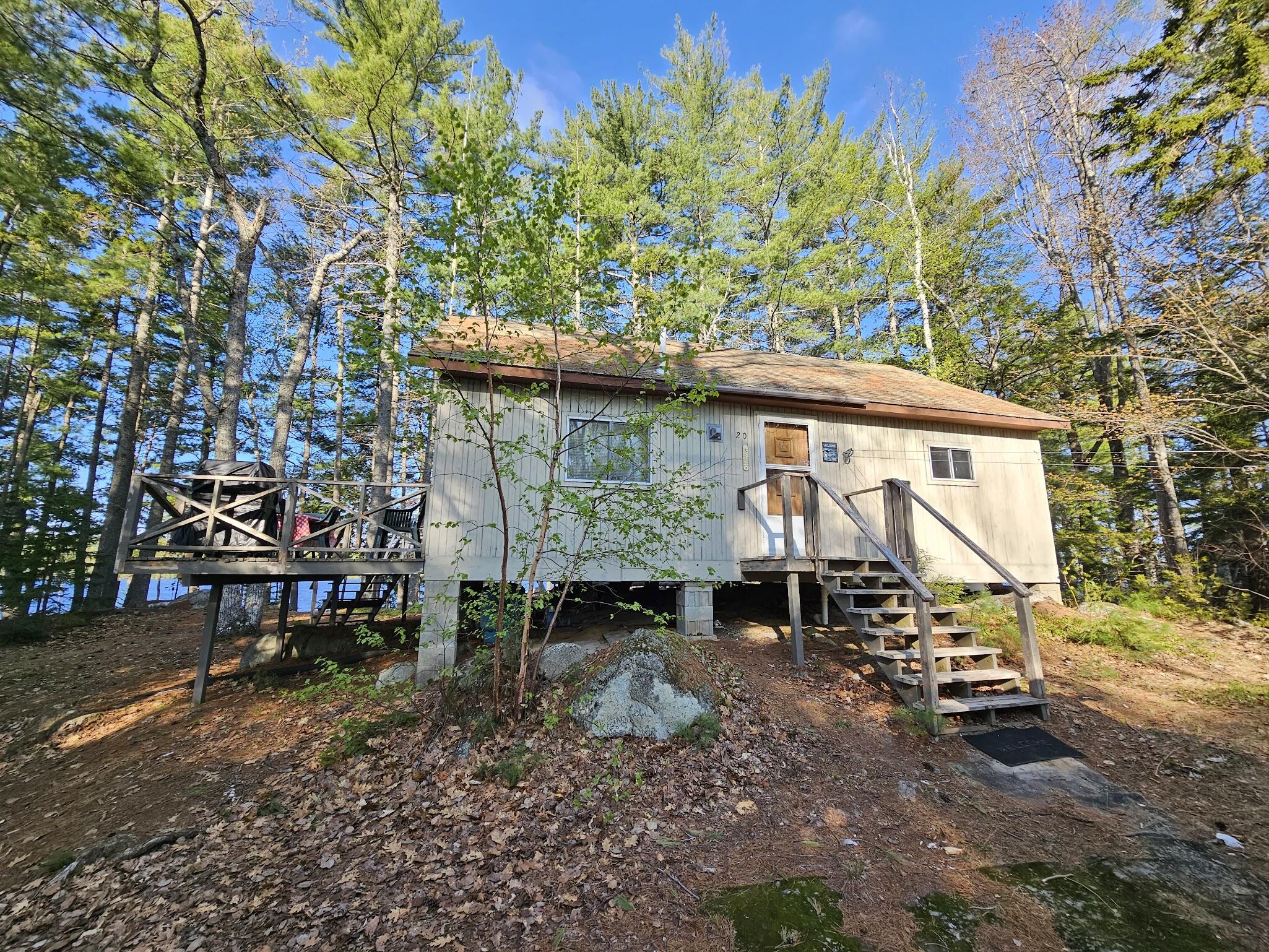 20 Granite Grove Millinocket, ME 04462 - Photo 5 of 63 Driveway Side of Cottage...