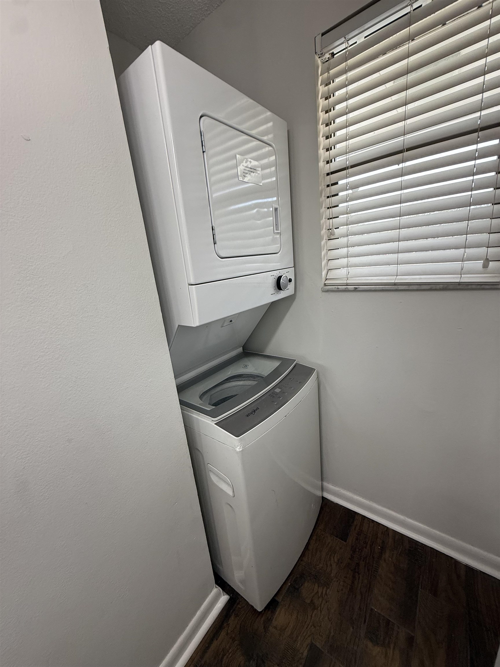 650 West Pope Road, Unit 206 St. Augustine, FL 32080 - Photo 9 of 10 a view of washer and dryer