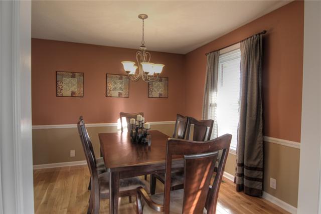 4038 Confederate Road Murfreesboro, TN 37128 - Photo 5 of 16 Lovely formal dining room w/chair rail and neutral color tone
