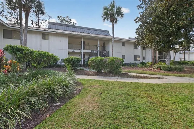 a house view with a outdoor space