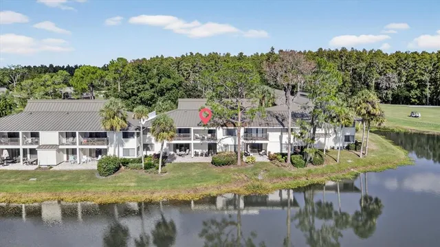 a view of a lake and a mountain view