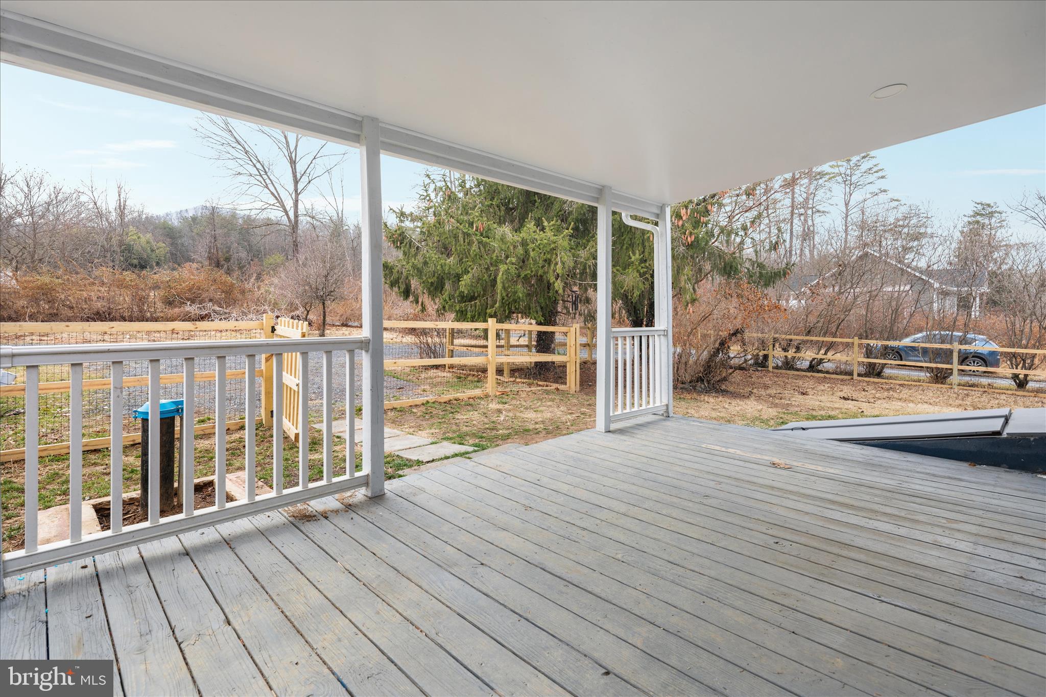 5655 Strasburg Road Strasburg, VA 22657 - Photo 4 of 84 Back porch view/vibes