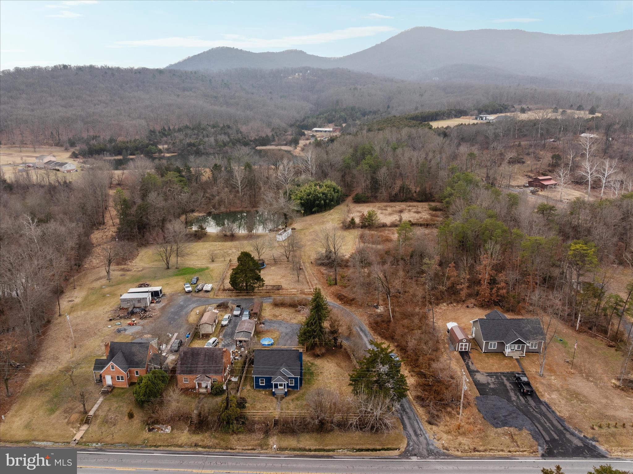 5655 Strasburg Road Strasburg, VA 22657 - Photo 62 of 85 an aerial view of multiple house