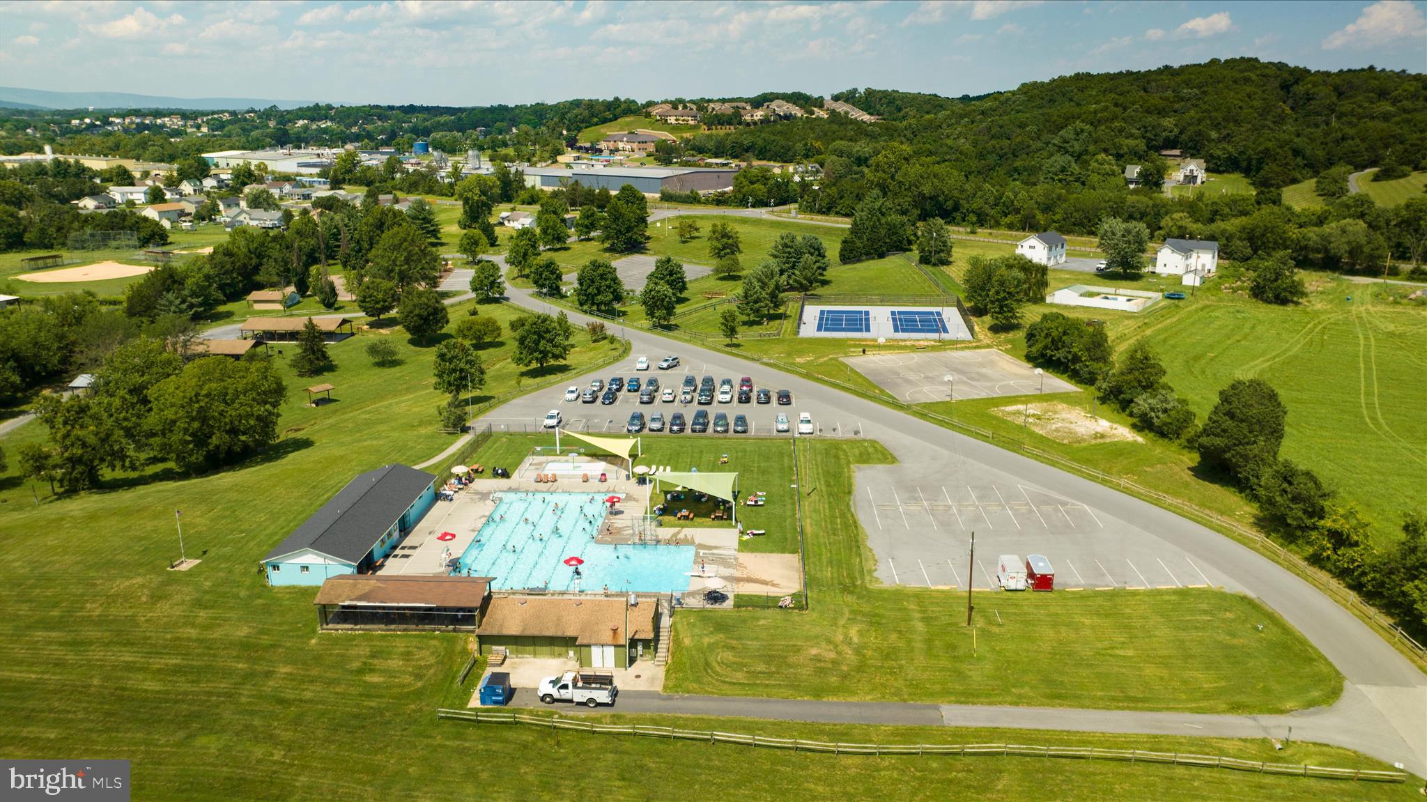5655 Strasburg Road Strasburg, VA 22657 - Photo 72 of 85 a view of a swimming pool with a lake view