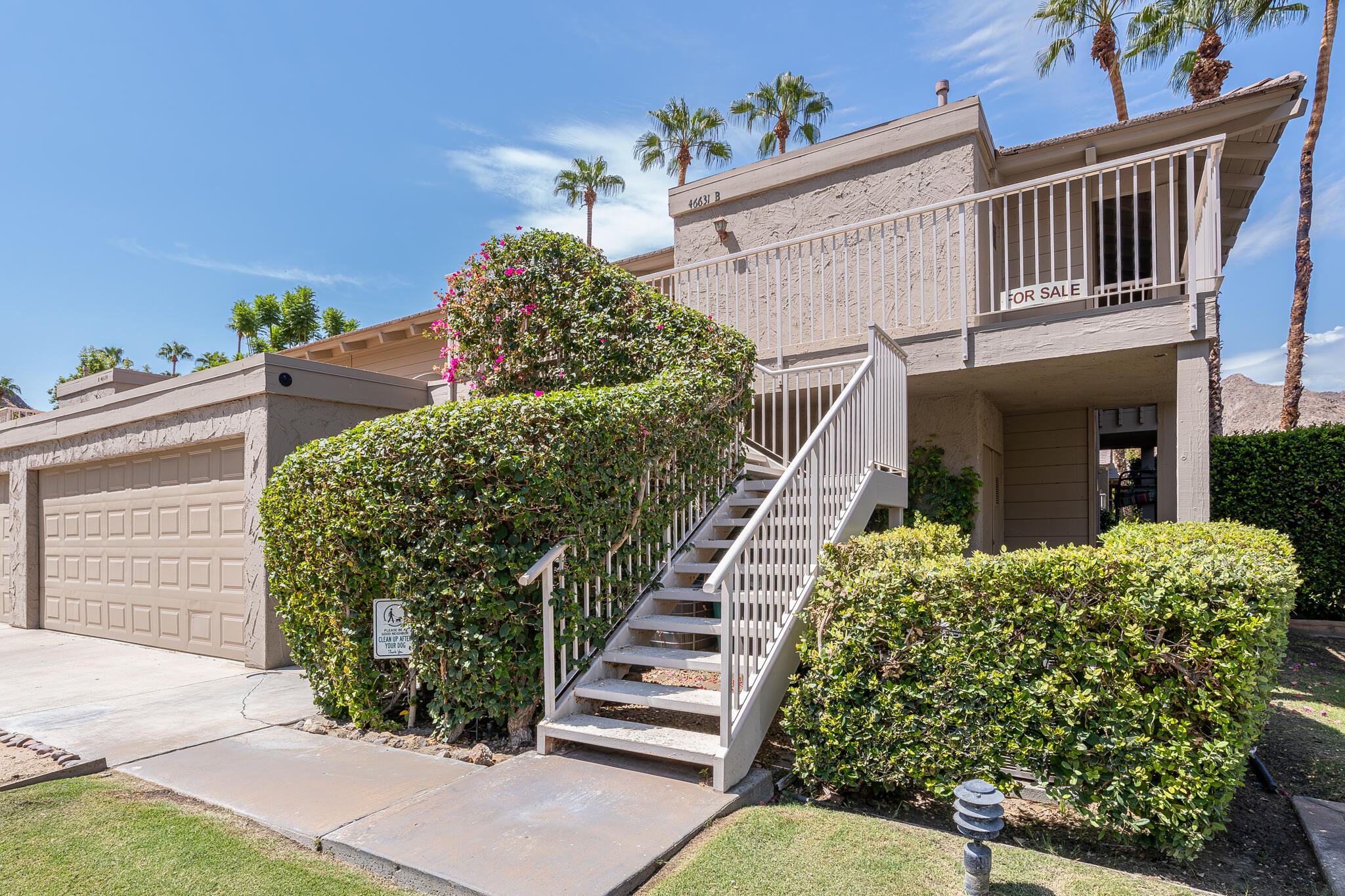 46631 Arapahoe, Unit B Indian Wells, CA 92210 - Photo 4 of 32 front view of a house