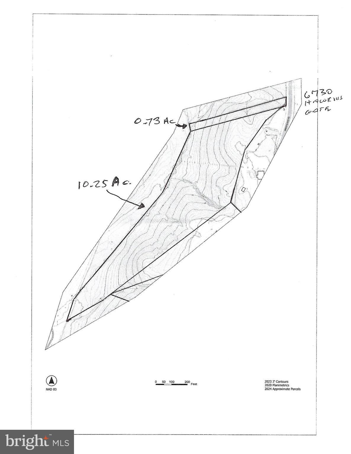 0 Hawkins Gate Road La Plata, MD 20646 - Photo 2 of 3 Topography Drawing