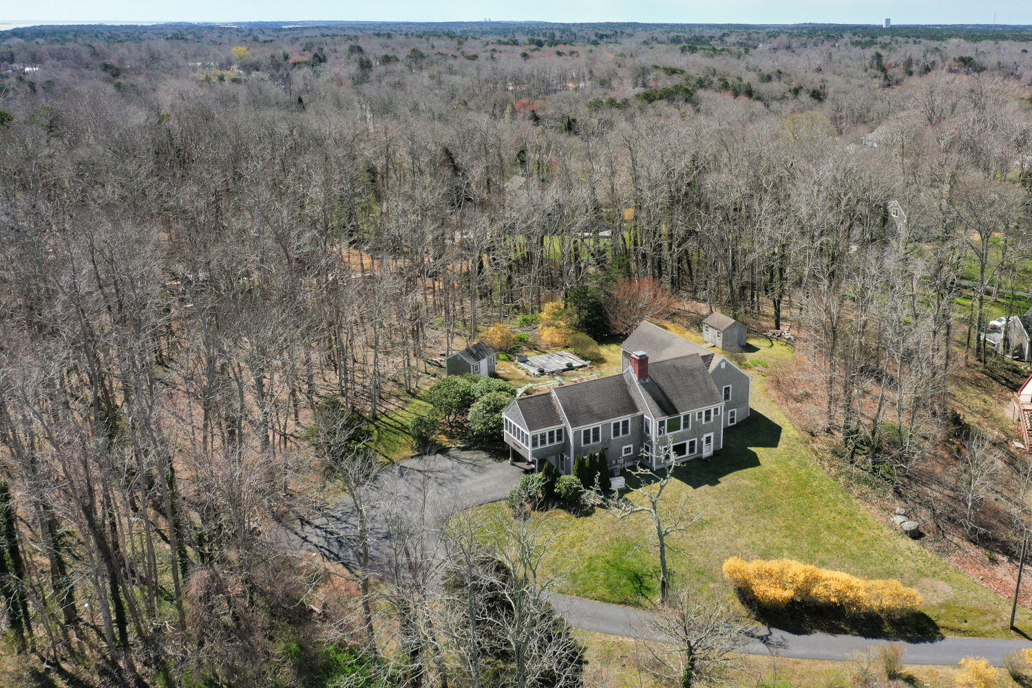 67 Tonset Road Orleans, MA 02653 - Photo 4 of 22 Aerial of House
