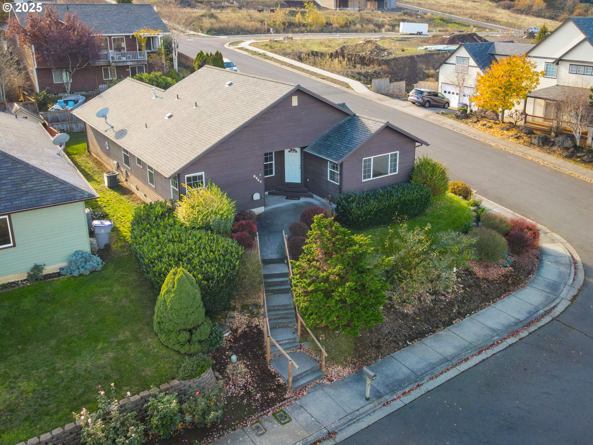 2957 Eugene Street Hood River, OR 97031 - Photo 10 of 42 a aerial view of a house