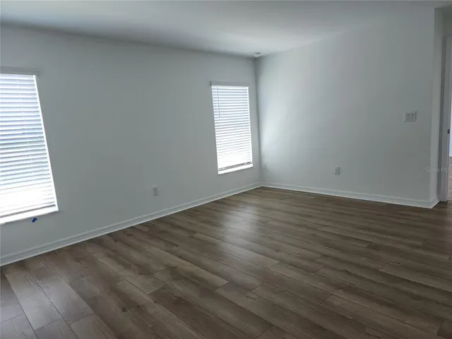 wooden floor in an empty room