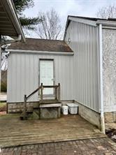 1007 Leesburg Station Road Mercer, PA 16137 - Photo 6 of 33 Bldg 1 -Outside Back - Newer Metal Siding