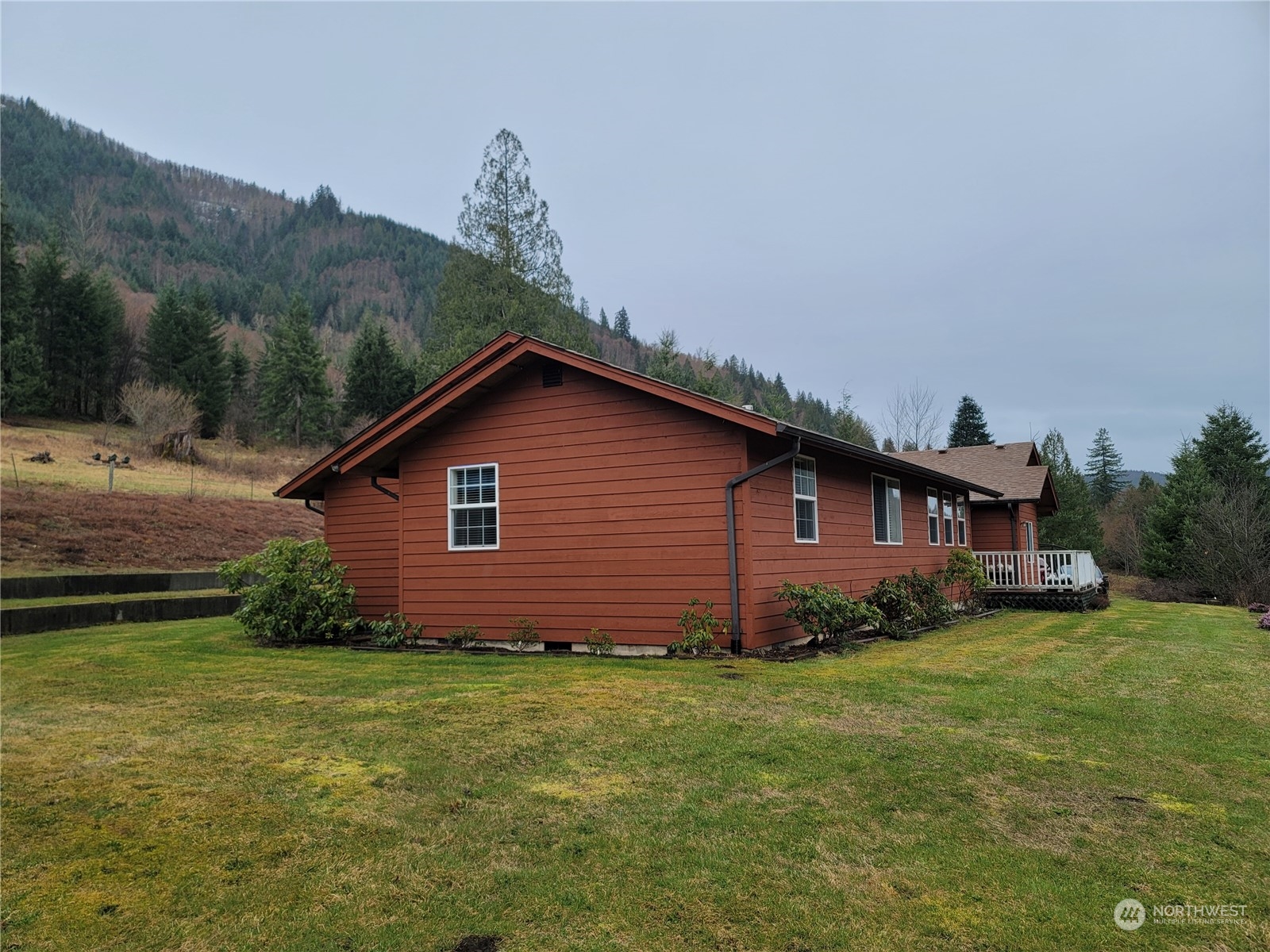 104 Compton Road Morton, WA 98356 - Photo 30 of 35 a view of front of a house with a yard