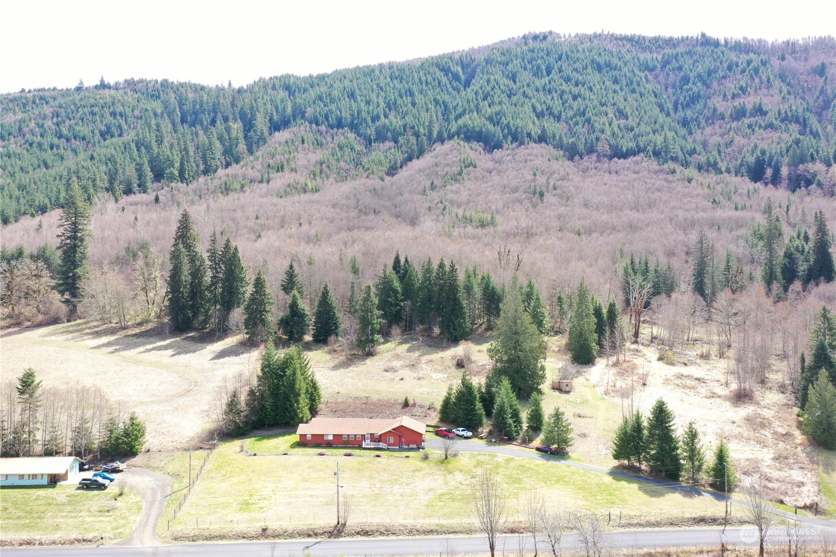 104 Compton Road Morton, WA 98356 - Photo 3 of 35 a view of a backyard of the house