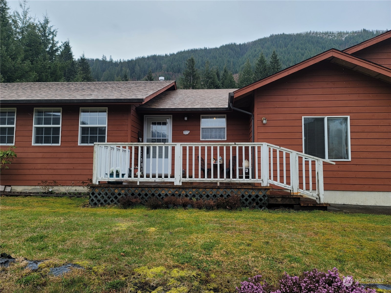 104 Compton Road Morton, WA 98356 - Photo 8 of 35 a view of a house with backyard and garden