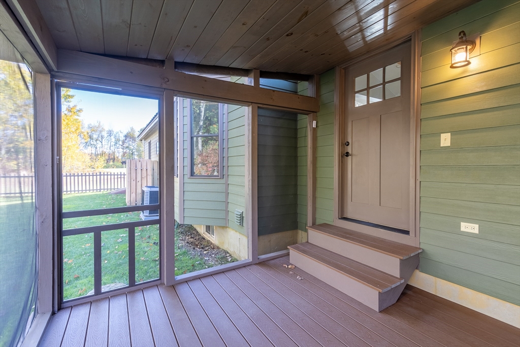 216 Padre Road New Braintree, MA 01531 - Photo 20 of 29 a view of outdoor space with wooden floor and windows