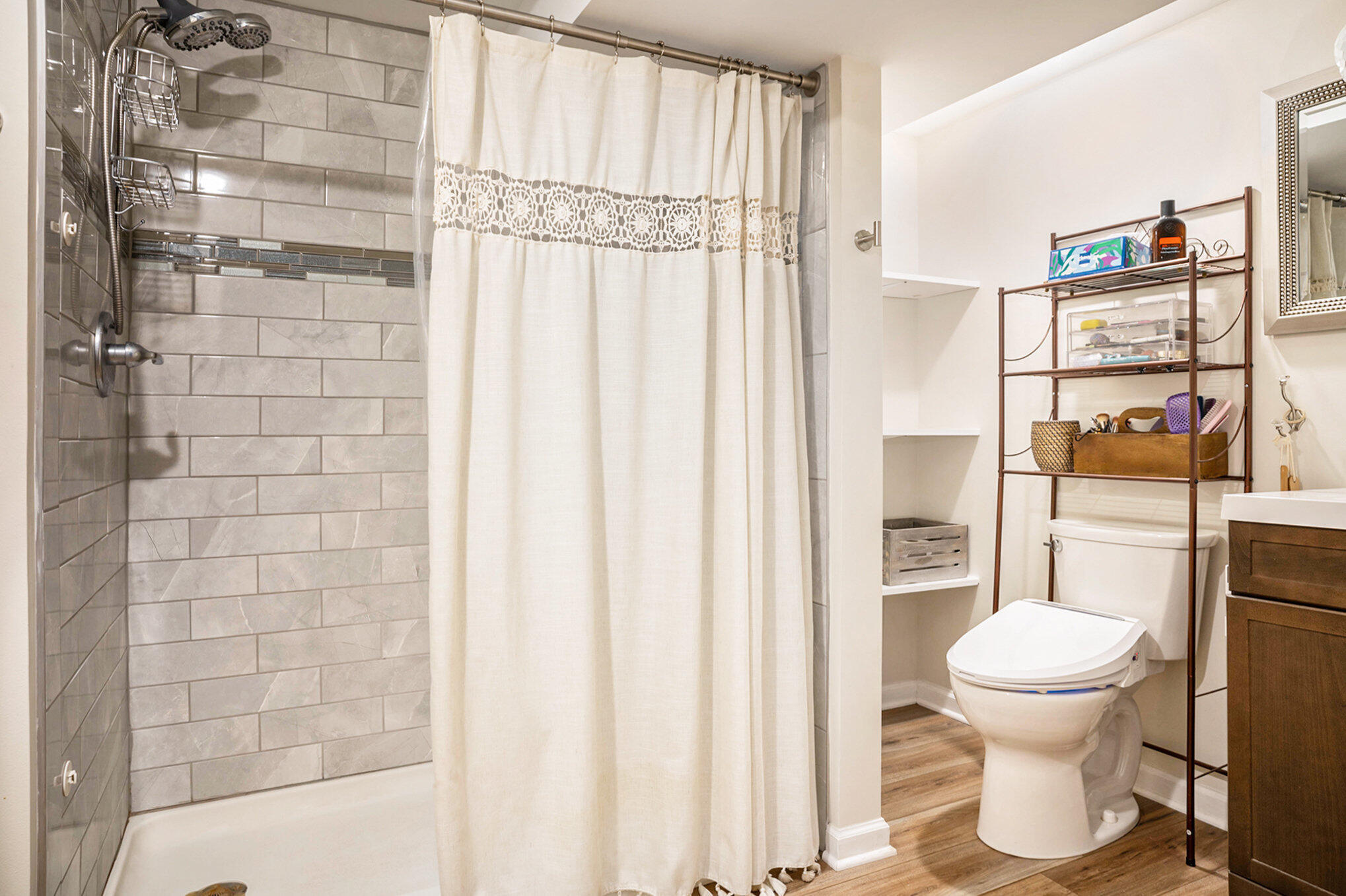 938 Walnut Lane Crown Point, IN 46307 - Photo 7 of 17 a bathroom with a toilet and a shower