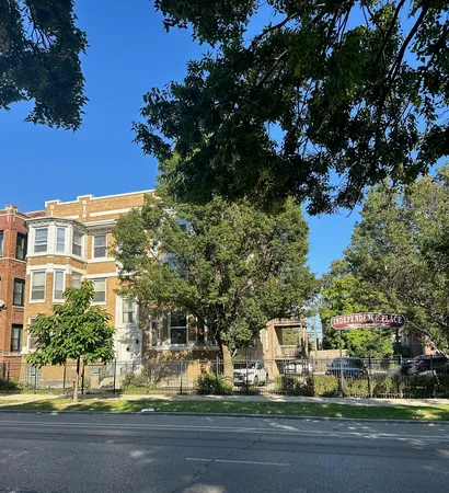 a view of a city street