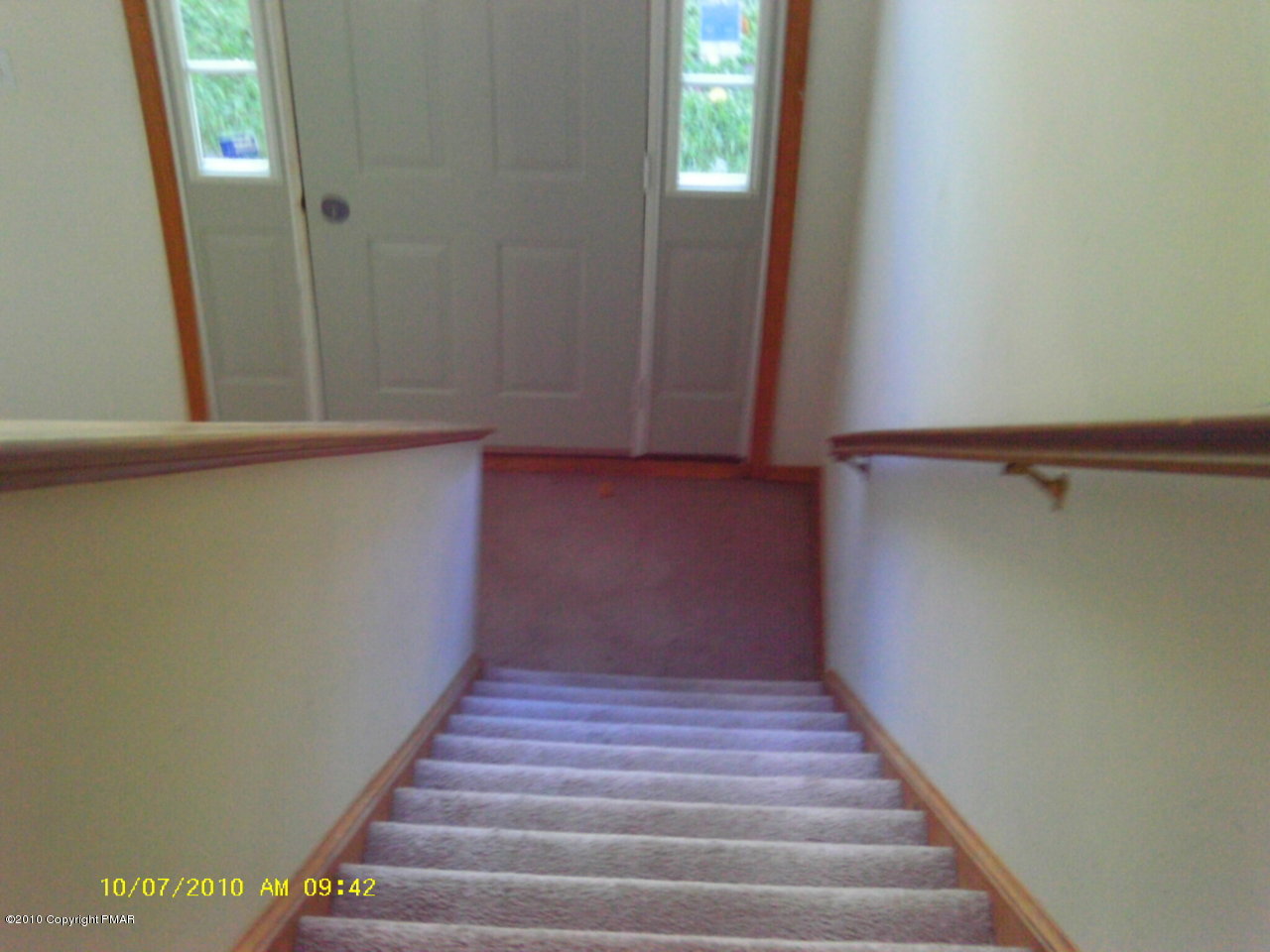 5118 Mayfair Road Tobyhanna, PA 18466 - Photo 7 of 9 Looking Down Stairs