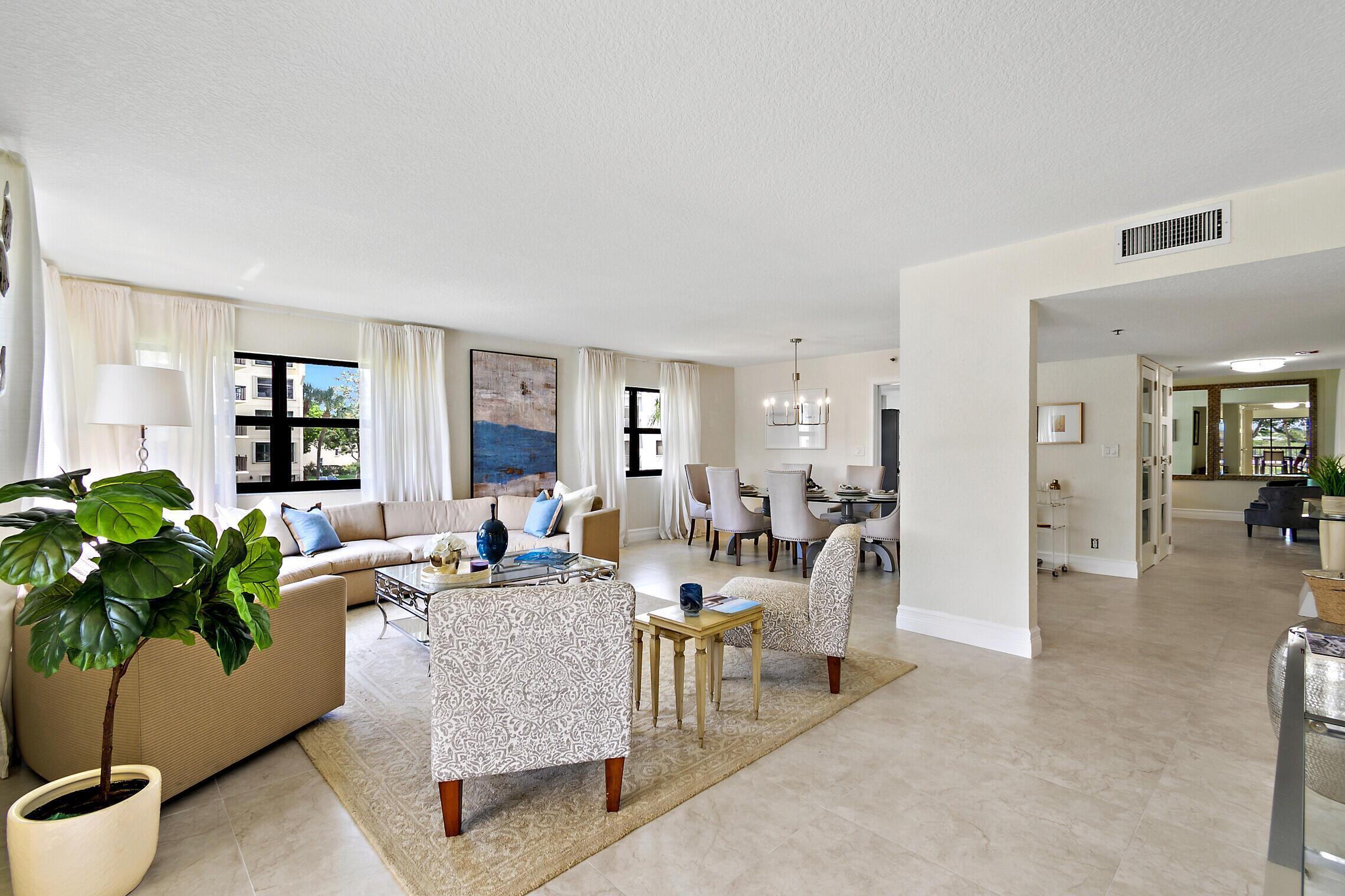364 Golfview 307 Road, Unit 307 North Palm Beach, FL 33408 - Photo 19 of 35 living and dining room