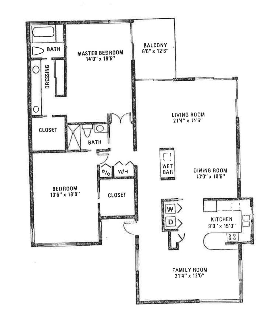 364 Golfview 307 Road, Unit 307 North Palm Beach, FL 33408 - Photo 35 of 35 Floorplan Everglades 501