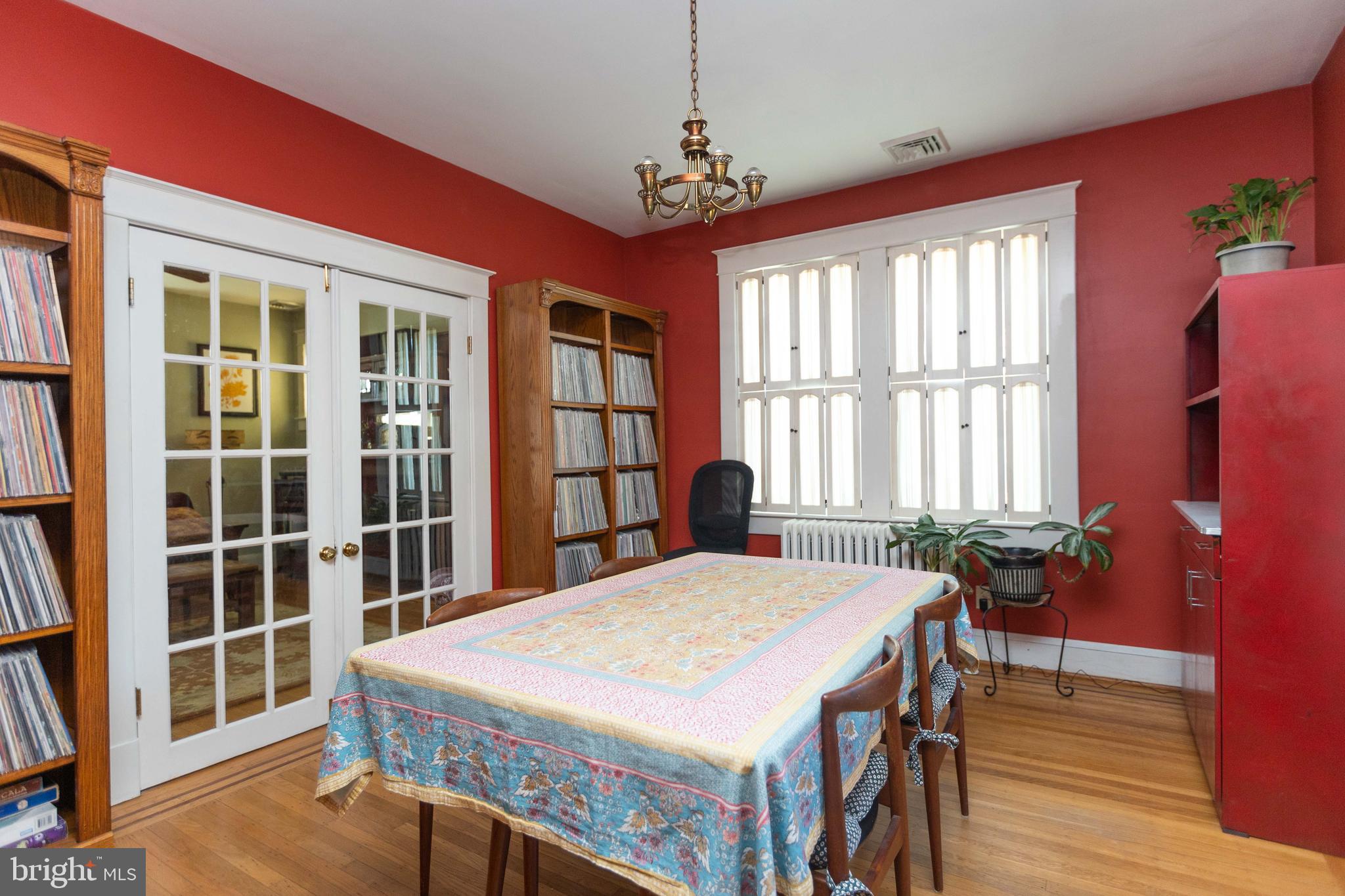 3304 Beverly Road Baltimore, MD 21214 - Photo 7 of 37 Dining room with French doors leading into LR