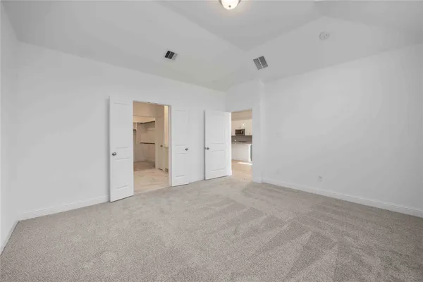 a view of empty room