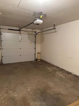 a view of a room with an empty space
