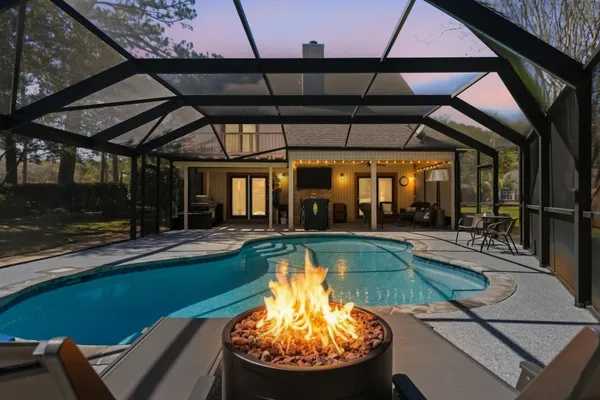 a view of a city with ocean view