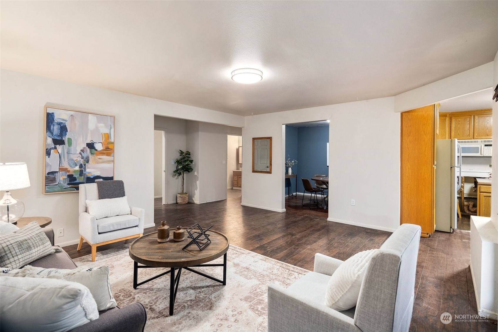 4729 Seahurst Avenue Everett, WA 98203 - Photo 22 of 40 a living room with furniture and a table