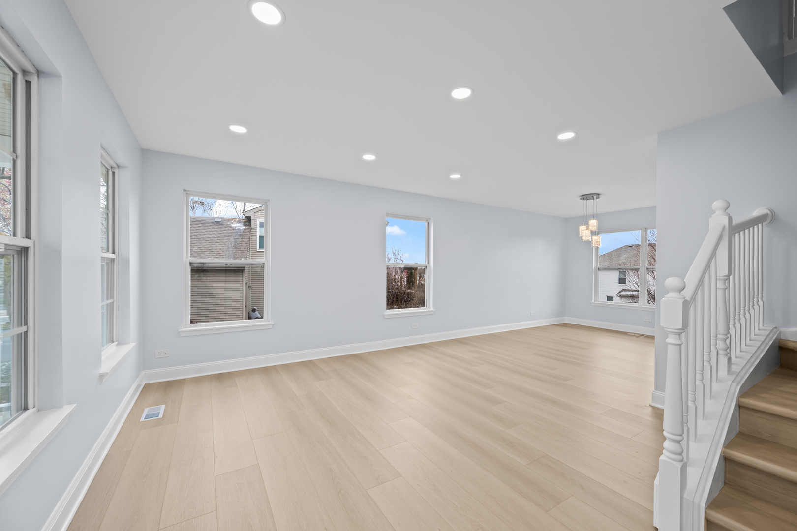 400 Diamond Back Way Algonquin, IL 60102 - Photo 2 of 23 a view of livingroom with hardwood floor and a window