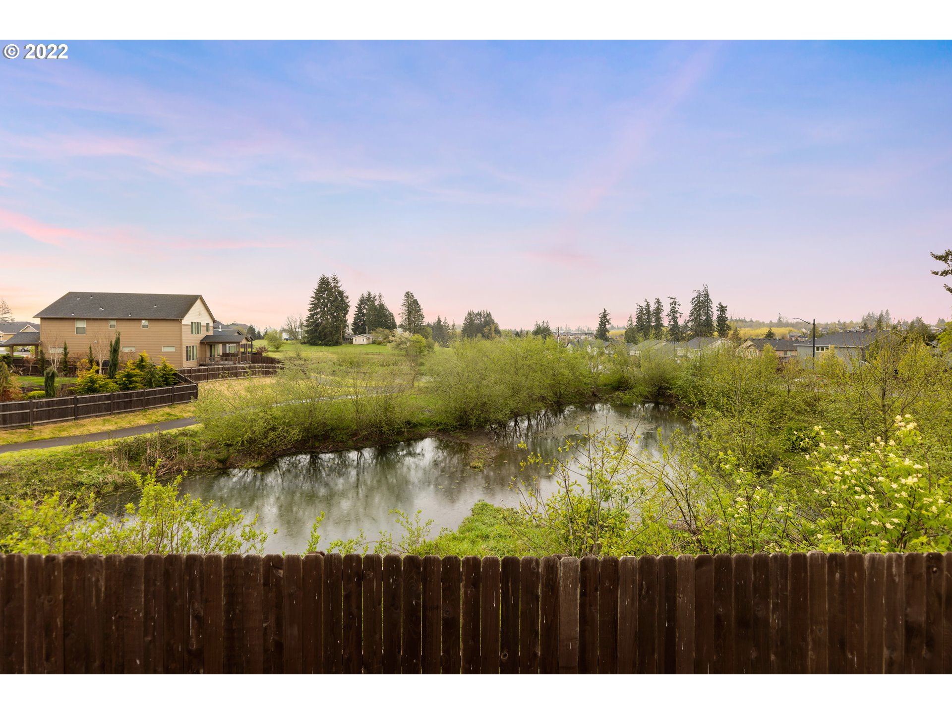 4523 North 9th Street Ridgefield, WA 98642 - Photo 31 of 32 a view of lake with a city