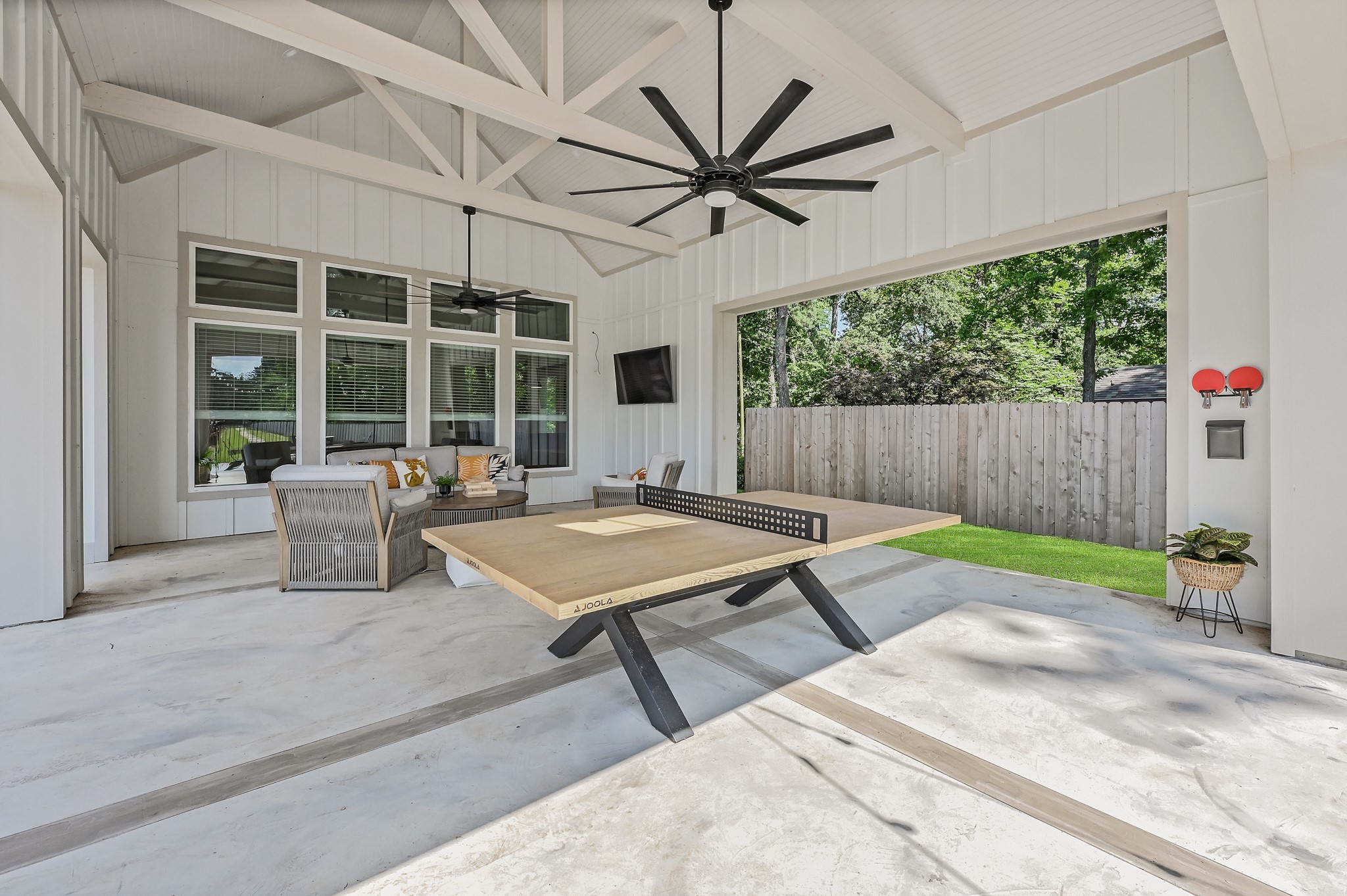 33455 Buckshot Lane, Unit 84 Spring, TX 77382 - Photo 15 of 22 Outside covered area! Plenty of outside seating space and games!