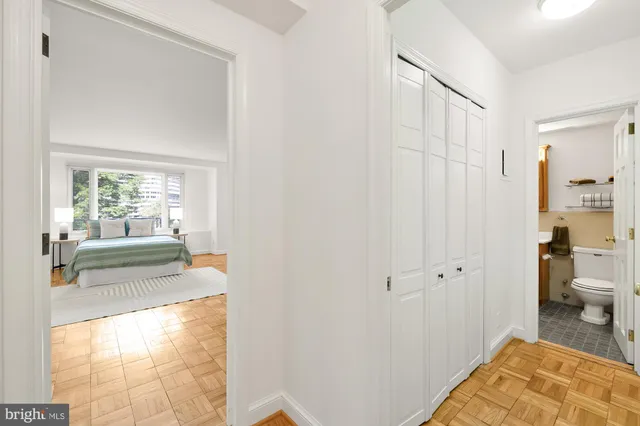 a view of a bathroom with shower