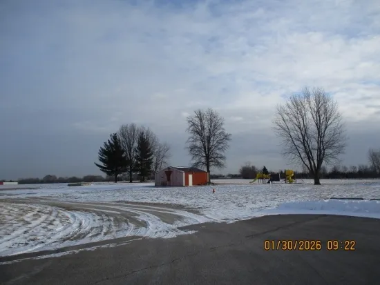a view of a backyard of a house