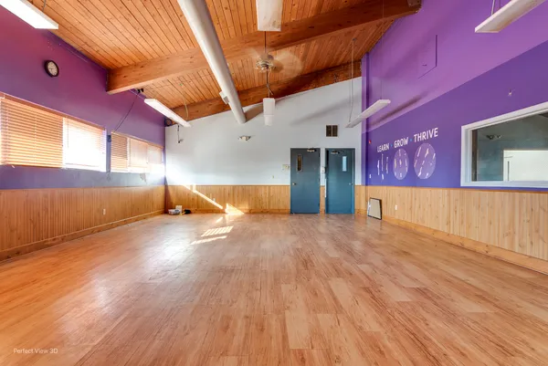 a view of gym
