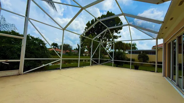 a view of a lake with a lake in front of it