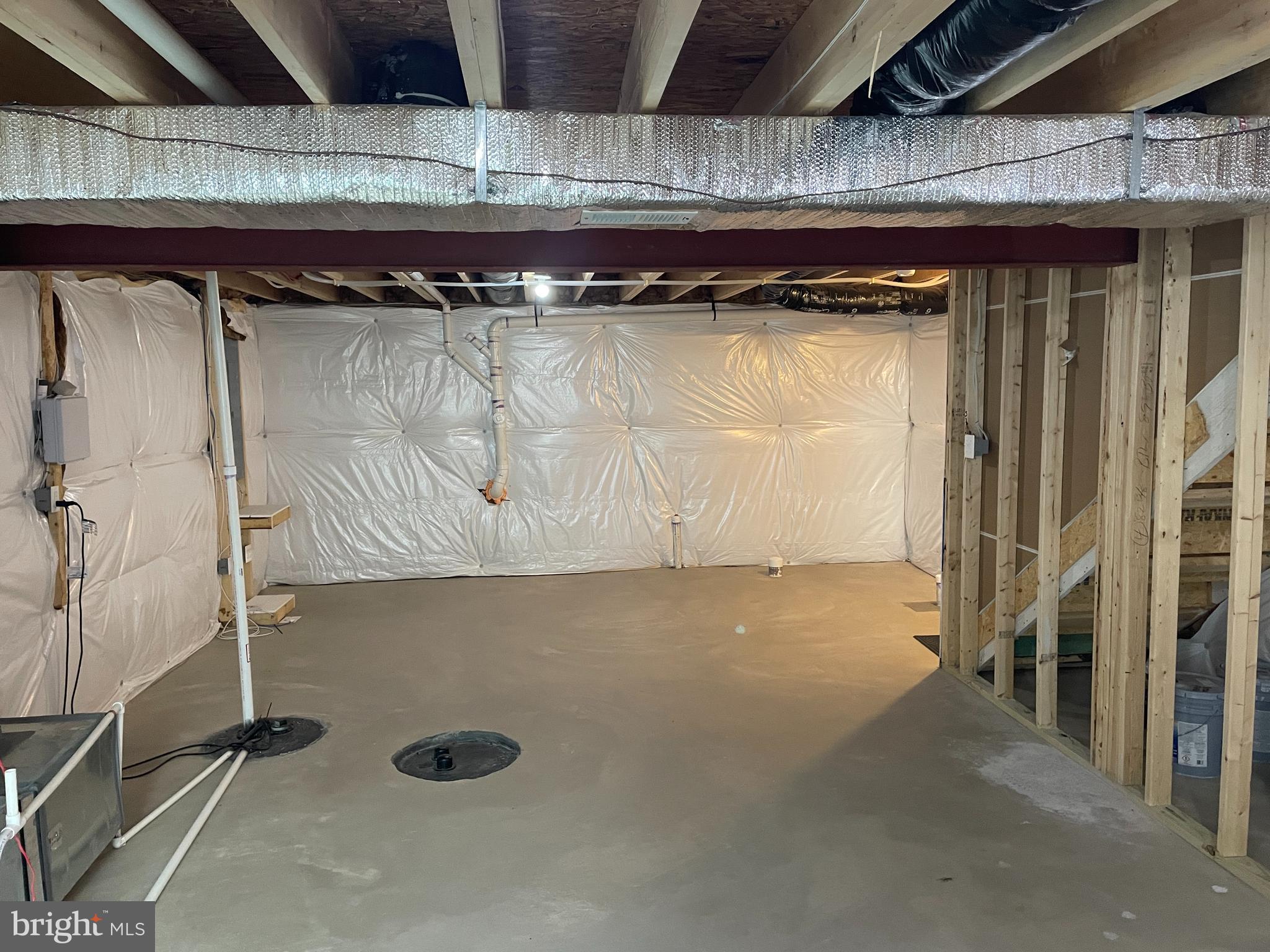141 Cougill Road Middletown, VA 22645 - Photo 28 of 33 Unfinished Basement