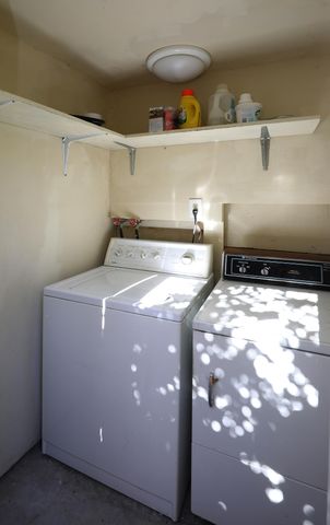 a view of water heater room