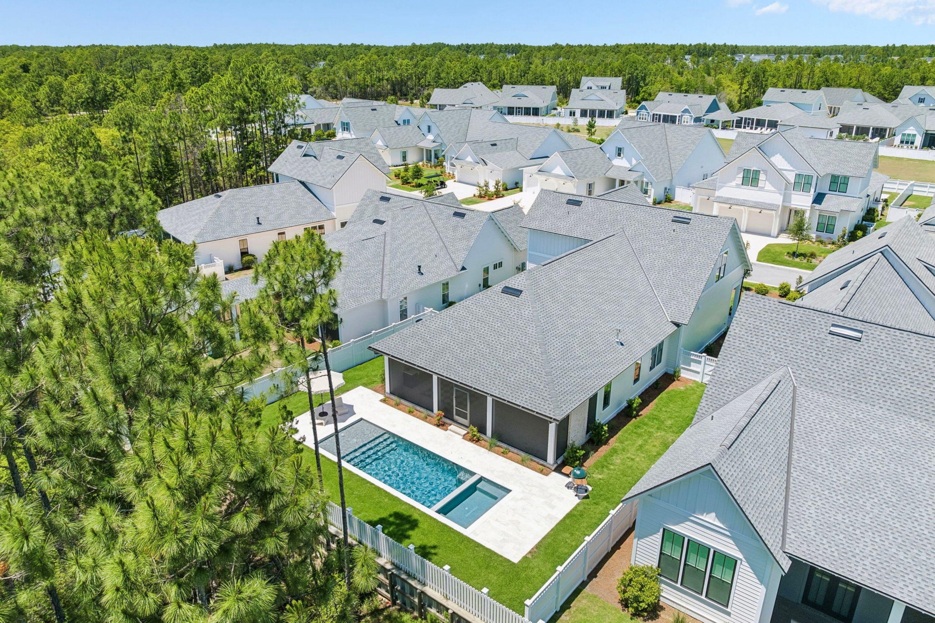 314 West Firethorn Circle Inlet Beach, FL 32461 - Photo 8 of 78 Back Elevation