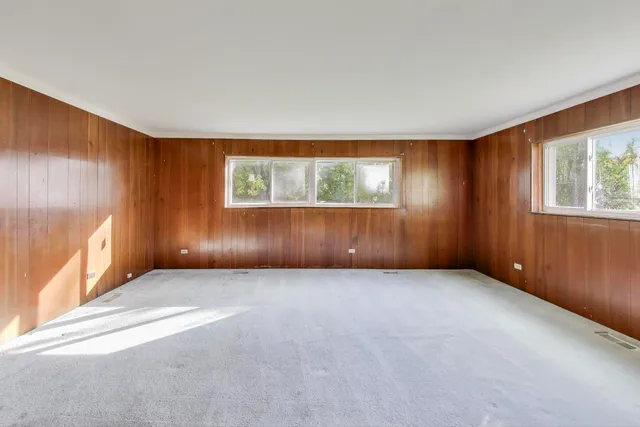 wooden floor in an empty room