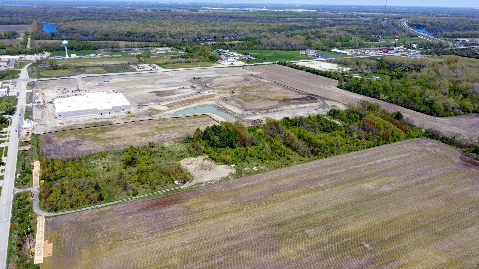 0 South Will Road Diamond, IL 60416 - Photo 6 of 8 an aerial view of residential houses with outdoor space