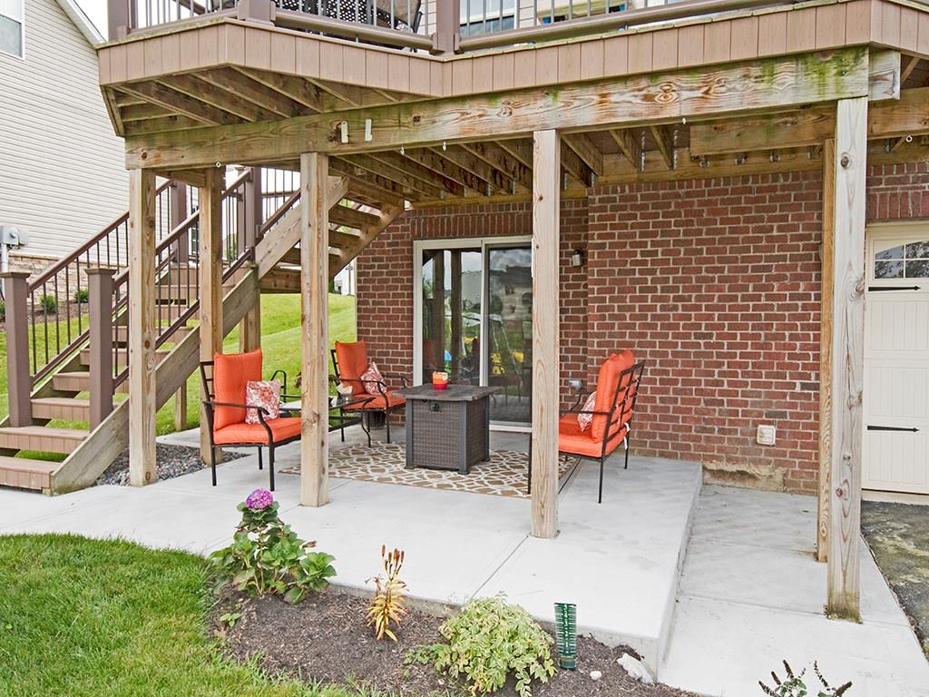 2023 Eagle Ridge Drive Valencia, PA 16059 - Photo 13 of 15 New Patio in June 2017. Walkout from basement.