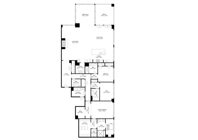 $2,590,000 | 1109 West Washington Boulevard, Unit 5C, Chicago, IL 60607