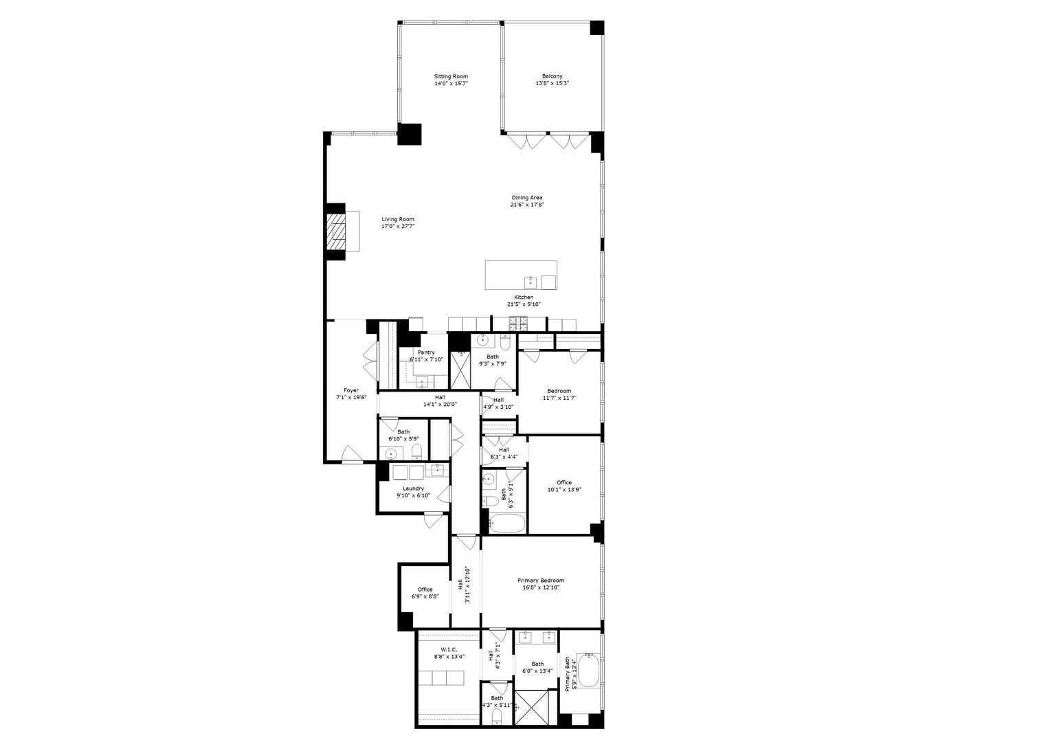 1109 West Washington Boulevard, Unit 5C Chicago, IL 60607 - Photo 29 of 31 a picture of a bathroom with a shower