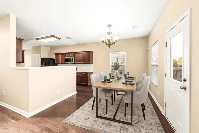 a view of a kitchen with a dishwasher cabinets and a kitchen