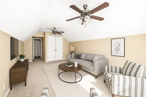 a view of outdoor space and yard