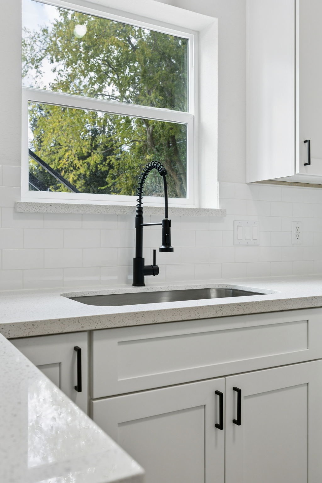 301 Cartersville Street, Unit B Houston, TX 77029 - Photo 4 of 23 a close view of sink and tap