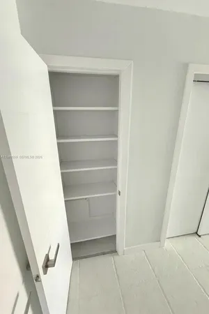 a view of walk in closet