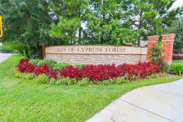a view of outdoor space with garden