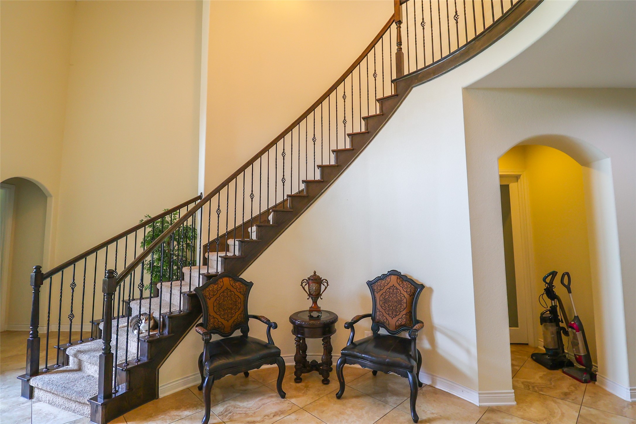 2406 Barclay Lake Lane Spring, TX 77388 - Photo 8 of 50 a view of entryway and hall with wooden floor